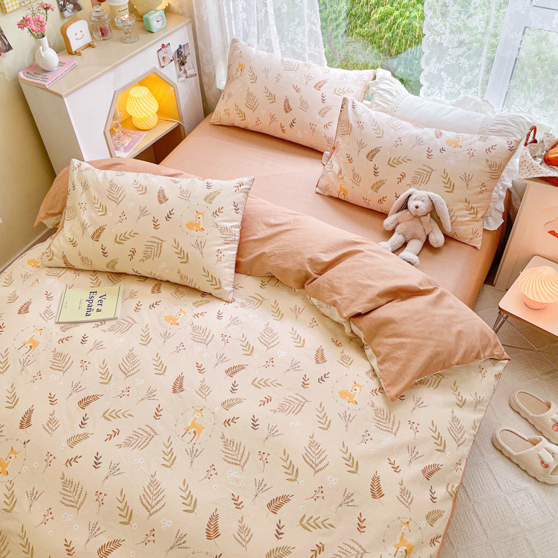 Skin-friendly Cotton Quilt Cover For Home Use