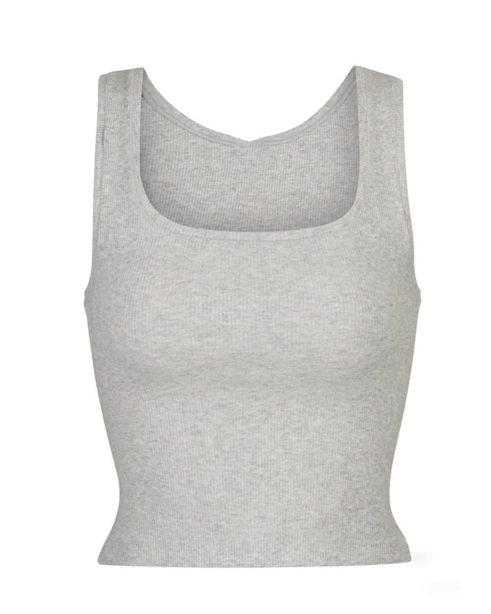 Stretch Slim-fit Short Sleeveless Top Vest For Women