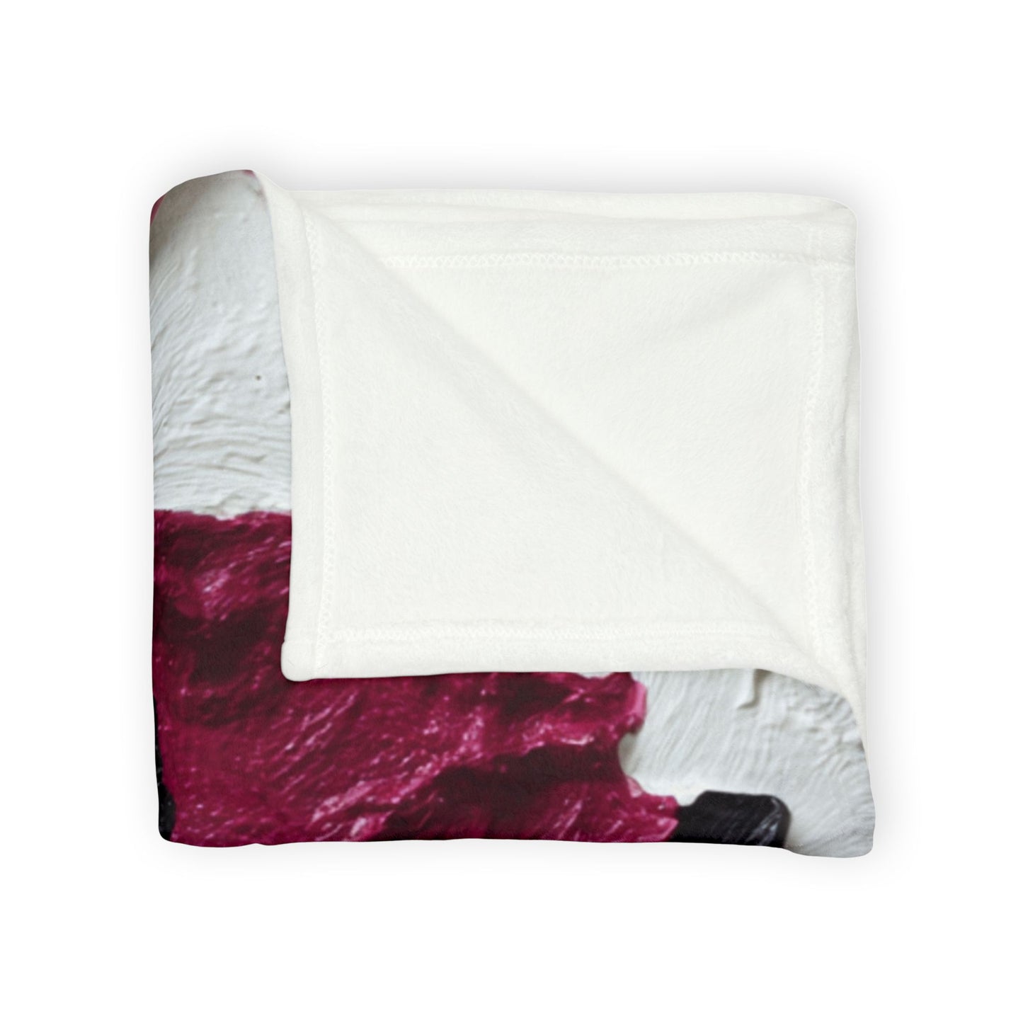 Cozy Plush Cow Print Blanket