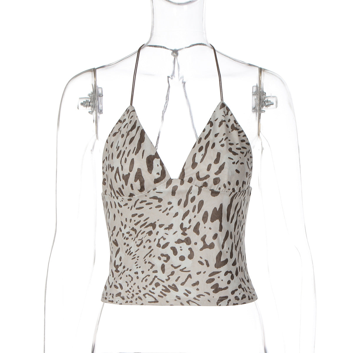Women's French-style Leopard-print Camisole