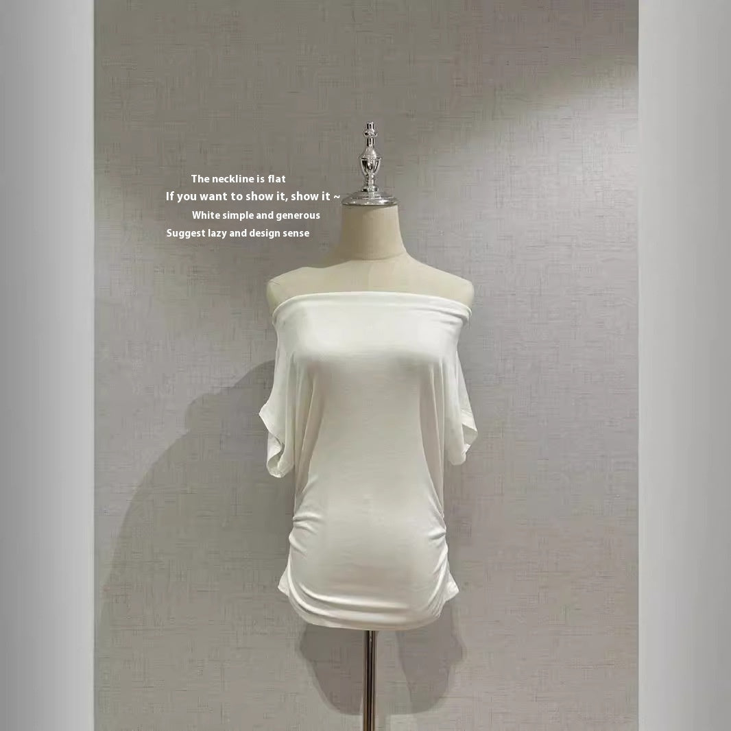 American Hot Girl Off-shoulder Top