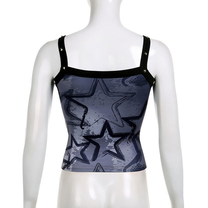 Slim Fit Versatile Slimming Printed Bottoming Camisole