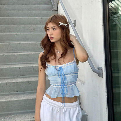Chiffon Tied Top Women's Spring