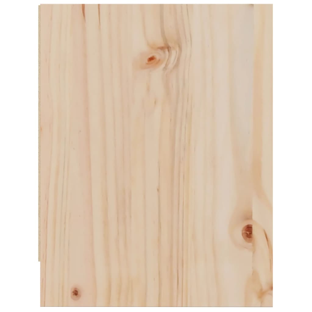 Bedside Table Solid Pine Wood