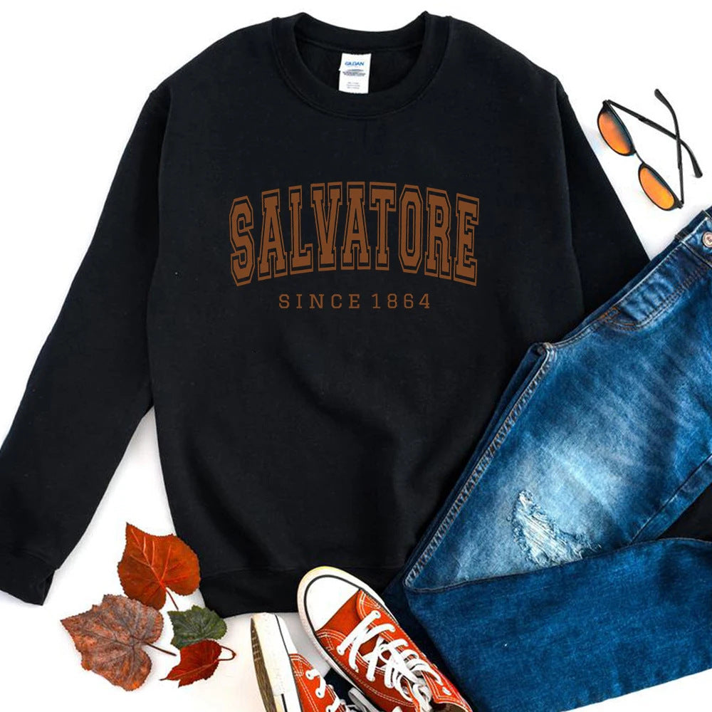 Salvatore Since 1864 Mystic Falls Hooded Sweatshirt