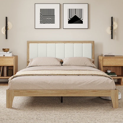 Elegant Oak Bed Frame