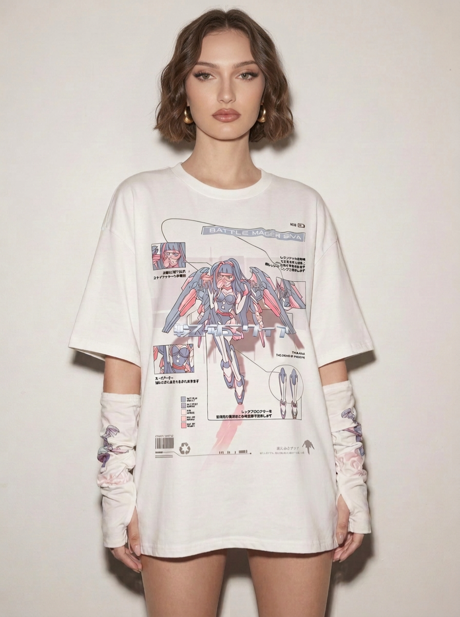 Women's Fashion Loose Short Sleeves