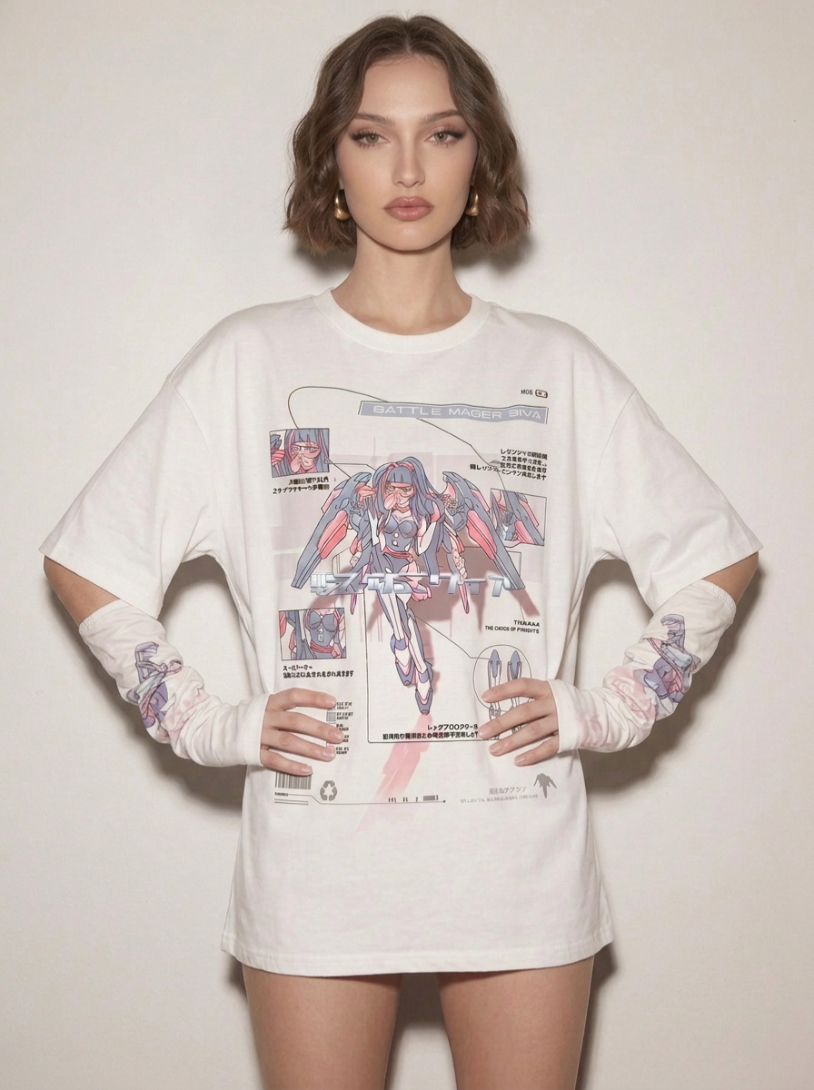 Women's Fashion Loose Short Sleeves