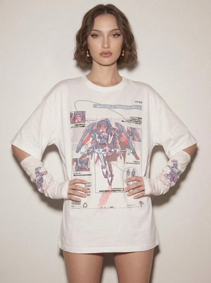 Women's Fashion Loose Short Sleeves