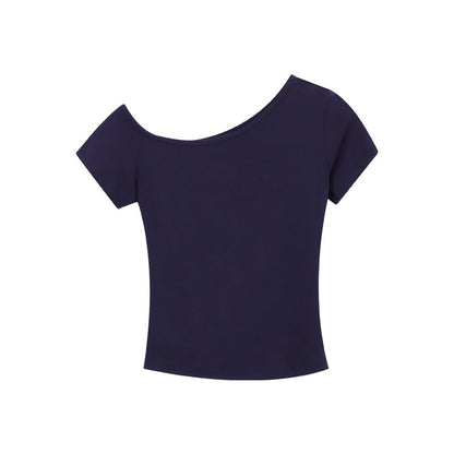 Short Bare Midriff Slim Fit Versatile Student Top Ins Fashion