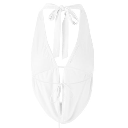 Cross Border Women's Halter Strap Sexy Backless Sleeveless Vest Slim Top